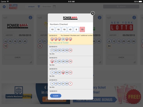 Lotto Market - Global Lotteries screenshot 4