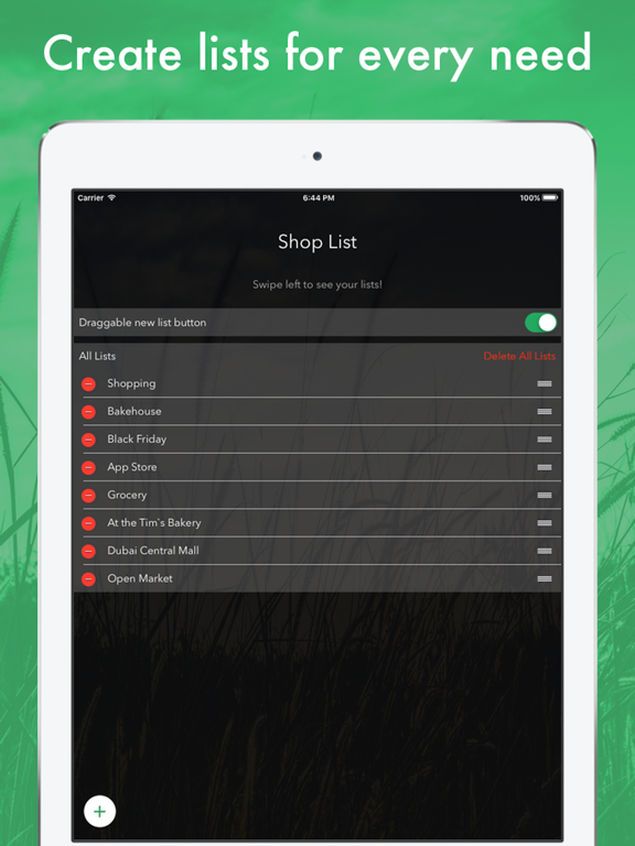 Shop List - create shopping lists on-the-go screenshot 2