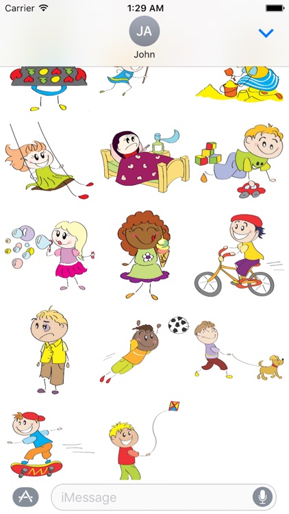 Child Cute Sticker Pack 01