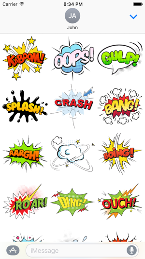 Comic Talk Sticker Pack 02(圖1)-速報App