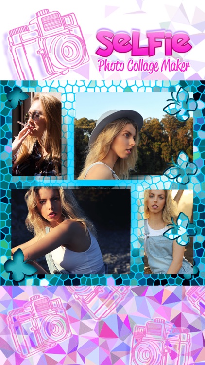 Selfie Photo Collage Maker: Pic Editor with Frames screenshot-3