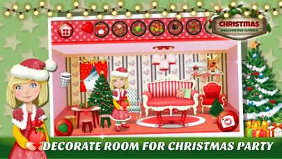 Christmas Doll House Games 3D: My Home Design.er screenshot 4