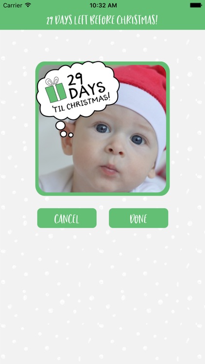 Best Christmas Countdown Stickers for iMessage