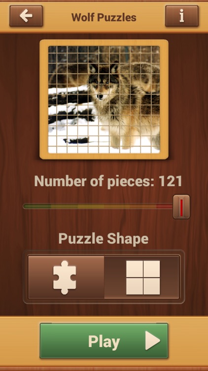 Wolf Jigsaw Puzzles - Fun Brain Training Game Free screenshot-4