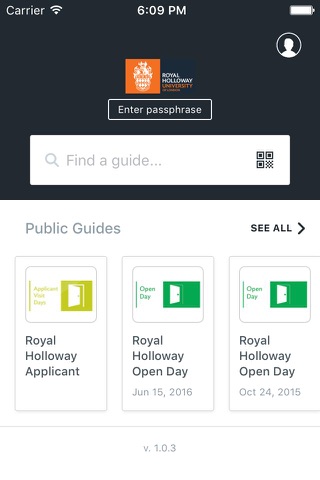 Royal Holloway Events Guide screenshot 2