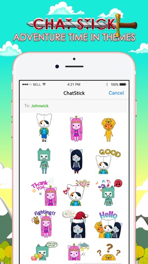 Adventure Boy Emoji Stickers Keyboard ChatStick(圖1)-速報App