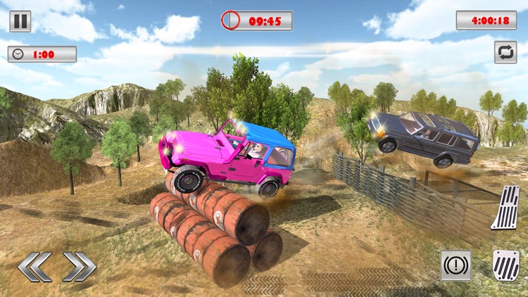 4x4 Off-Road Crazy Jeep Stunts screenshot-4