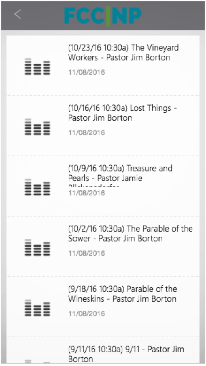 First Christian Church NP Ohio