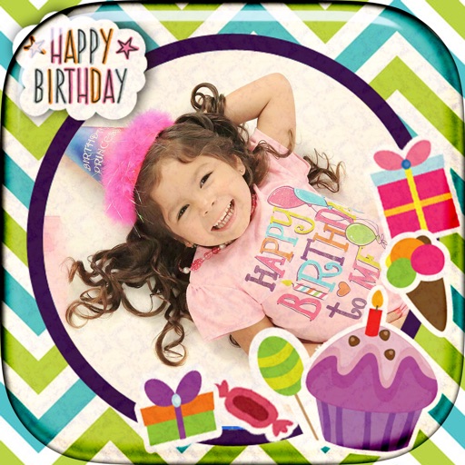 Birthday Photo Frame.s - Bday Gift Card.s Make.r Icon