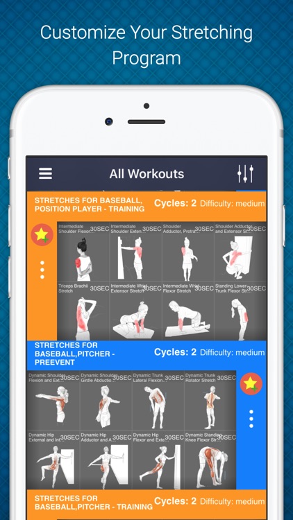 Baseball Stretching Free - Improve flexibility screenshot-4