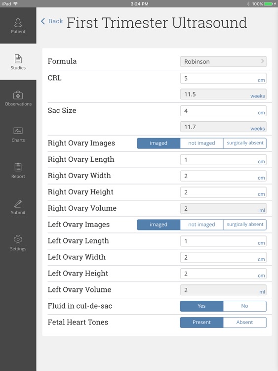Perinatal Center Software