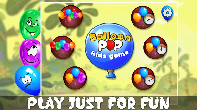 Balloon Pop Kids Game - Educational Baby Game