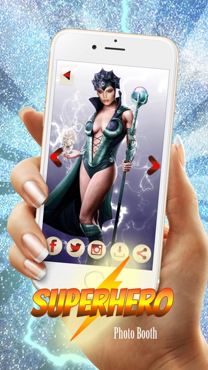 Superhero Photo Montage Booth Funny Pic Maker Game