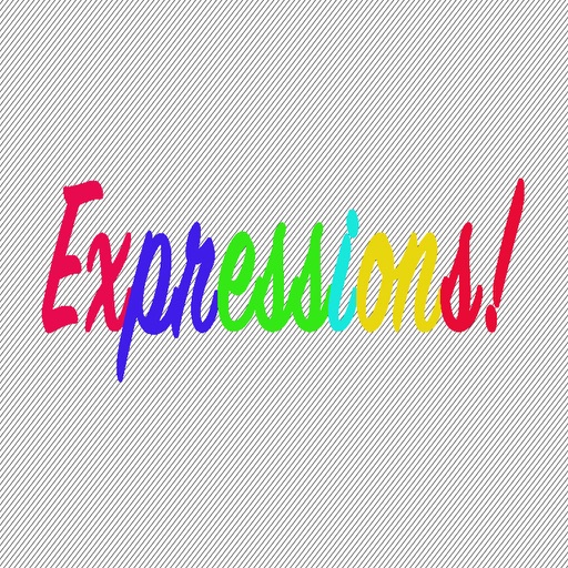 Expressios Multi-Colored Stickers for iMessage