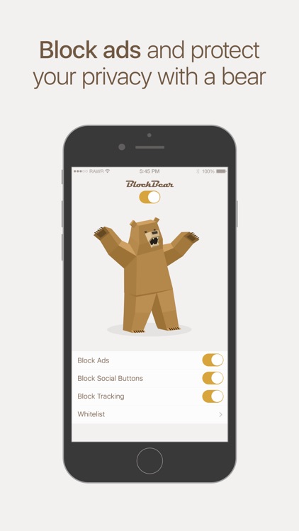 BlockBear: Block Ads, Protect Privacy With a Bear