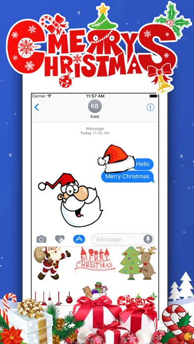 300 Christmas Stickersのスクリーンショット1 300 Christmas Stickersのスクリーンショット1