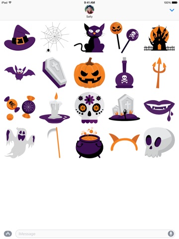 Halloween iMessage Stickers screenshot 4