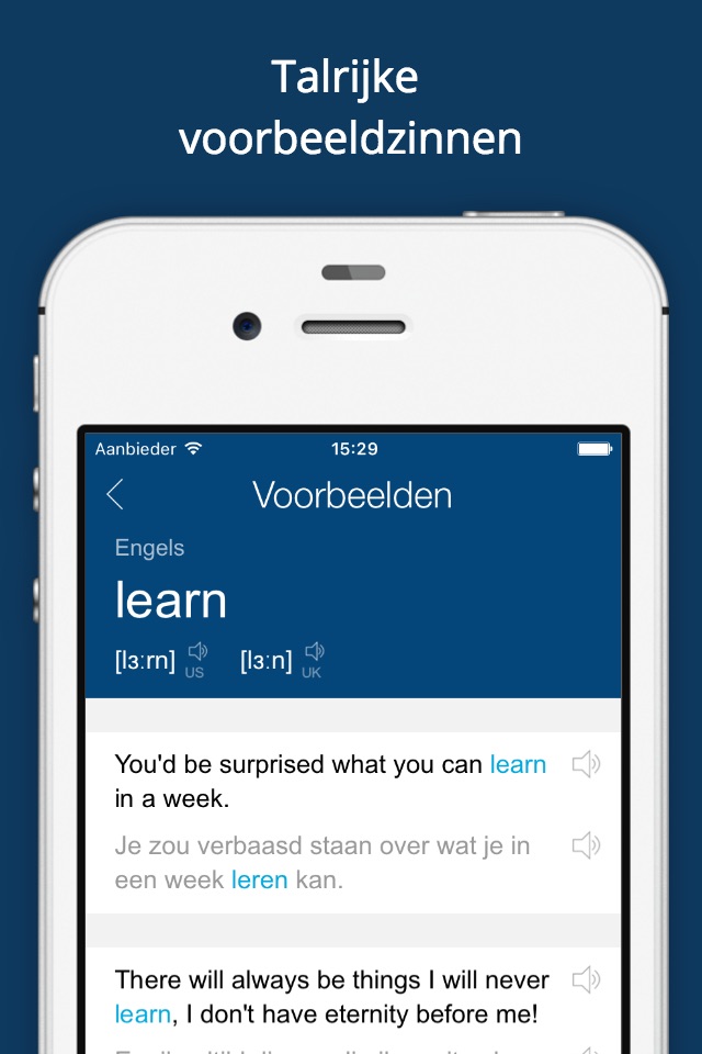 Dutch English Dictionary Pro screenshot 4