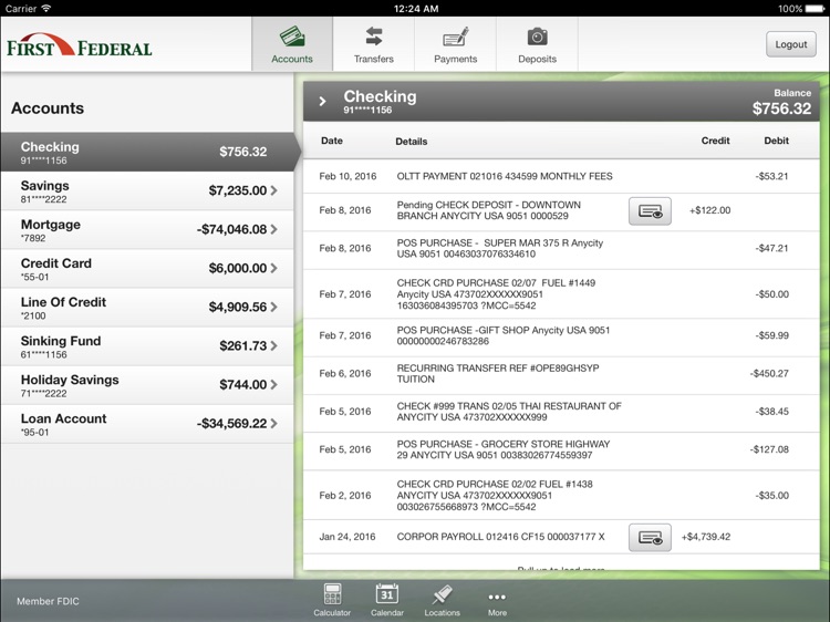 First Federal of San Rafael for iPad