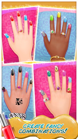 High School Nail Art Nail Salon - Girls Game!(圖3)-速報App