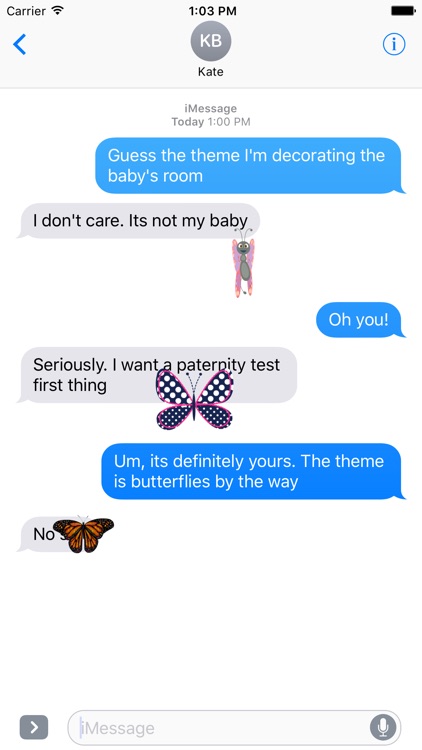 Butterfly Stickers screenshot-3