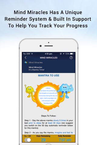 Mind Miracles- Mental Peace & Zen Health Coach App screenshot 4