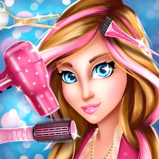 Hair Styling Salon Game.s – Princess Hairstyles Icon