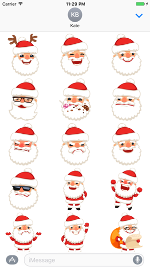 Santa Claus - Christmas Sticker #4(圖2)-速報App