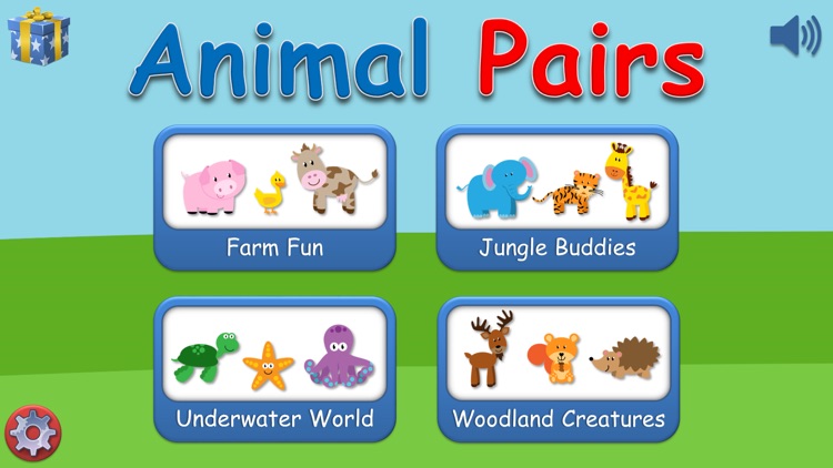 Animal Pairs Game