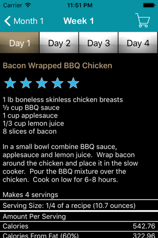 My Family Meal Planner Slow Cooker Only screenshot 3