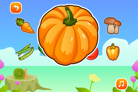 皮皮猴认蔬菜 - 儿童早教益智游戏 screenshot 4