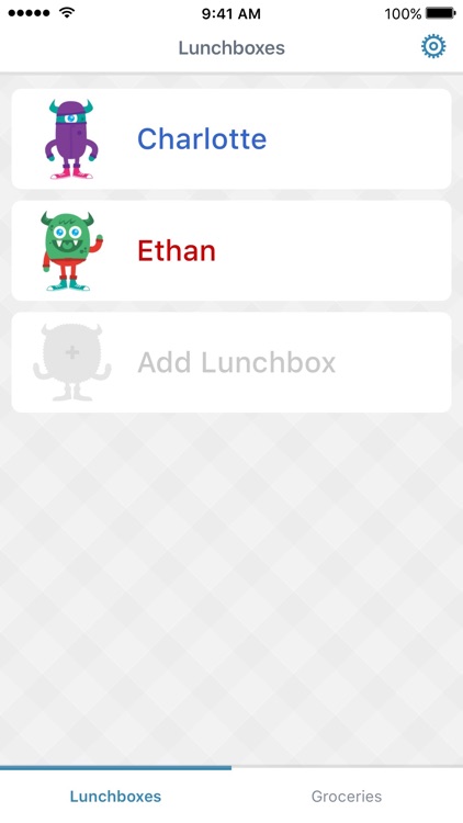 LaLa Lunchbox: meal planning for kids screenshot-0