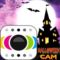 Halloween Photogram Selfie Expert-A comic horror