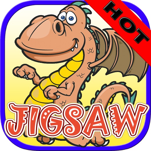 Dinosaur Name Puzzles for kids photo jigsaw puzzle Icon