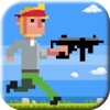Pixel Man Shooting Adventure:Escape
