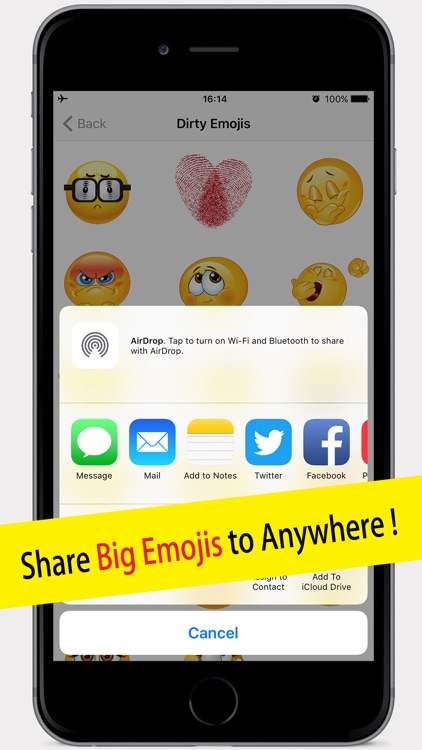 Naughty Emojis Pro Dirty Emoticons for Texting screenshot-3