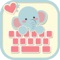 Cute Keyboard for Girls - Pink backgrounds & fonts