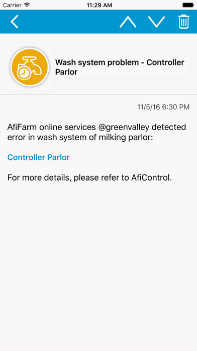 How to cancel & delete Afimilk Notifications from iphone & ipad 3