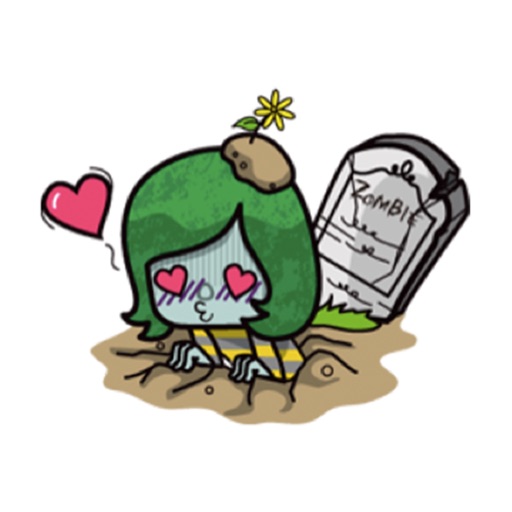 Zombie Sticker for iMessage