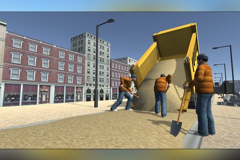 Sand Excavator Simulator 3D - PRO Heavy Duty Crane screenshot 4