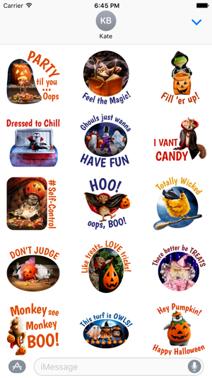 Avanti's Halloween Hoopla Stickers(圖2)-速報App