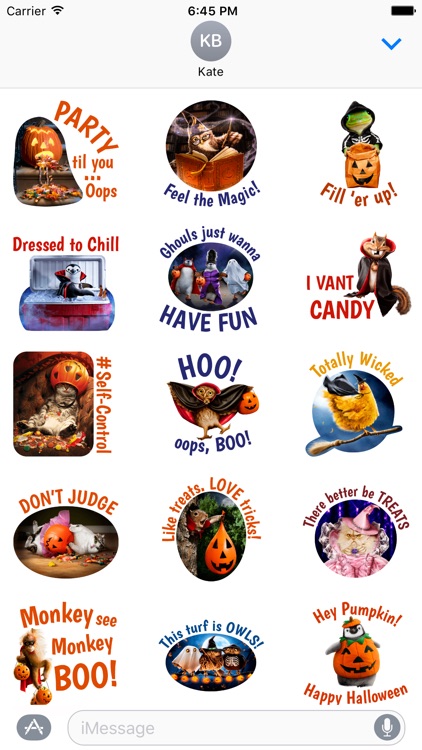 Avanti's Halloween Hoopla Stickers