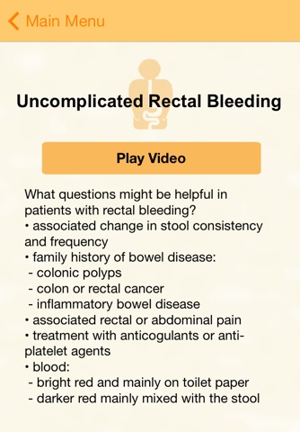 AnswersIn Rectal Bleeding screenshot 2