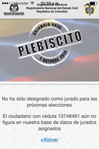 Infovotantes Plebiscito screenshot 4