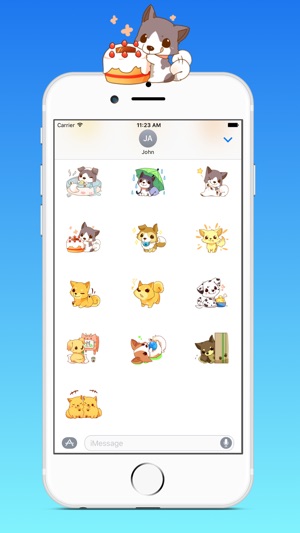 Cute Dog Sticker(圖3)-速報App