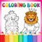 Princess Coloring Pages Beauty and the Beast for Kids: Beautyful Girls Princess coloring book; there are extra pictures of cartoons; just a simple, great, easy to use coloring book 