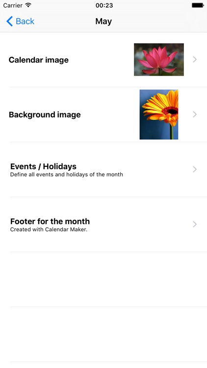 Calendar Maker 2017 - Create Photo Calendar as PDF