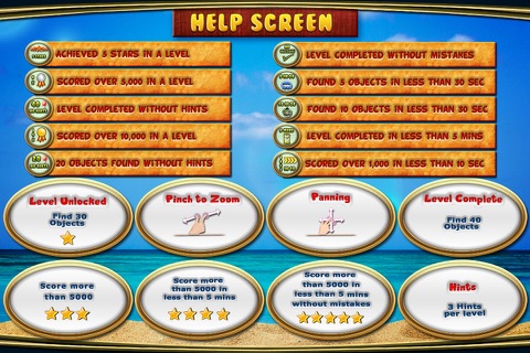 Sea Life Hidden Objects Games screenshot 3