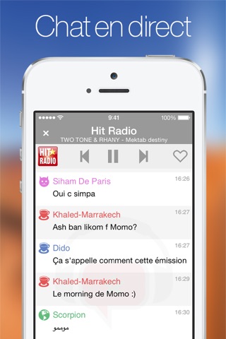 Maroc Radio Chat screenshot 2
