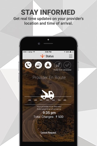 StrandD - On Demand Roadside Assistance and Towing screenshot 4